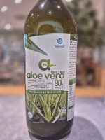 Bio AloeVera Saft (90%) natur (Kreta) – Bild 2