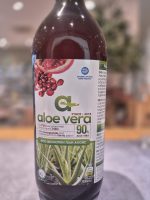 Bio AloeVera Saft (90%) GRANATAPFEL (Kreta) – Bild 2