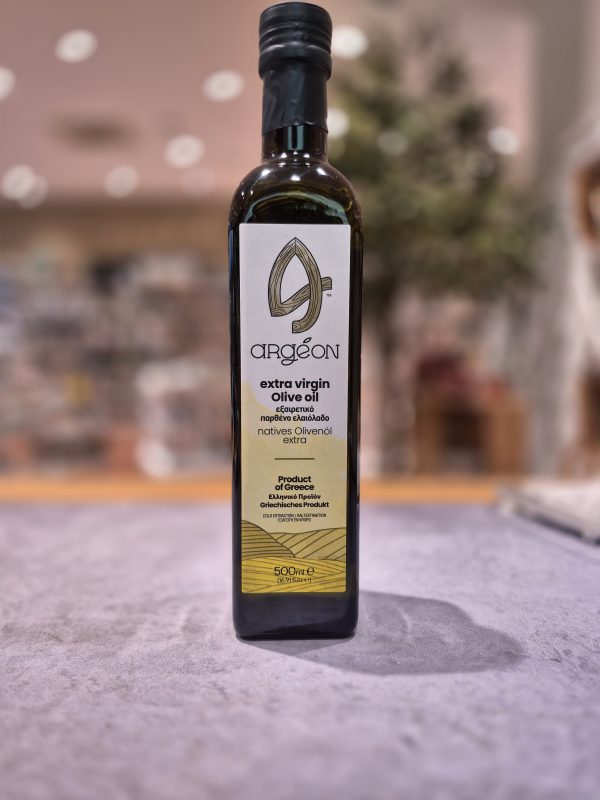 Argeon Olivenöl 0,5L in Glasflasche