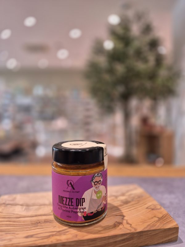 BIO Mezze Dip gegrillte Aubergine & Florina Paprika